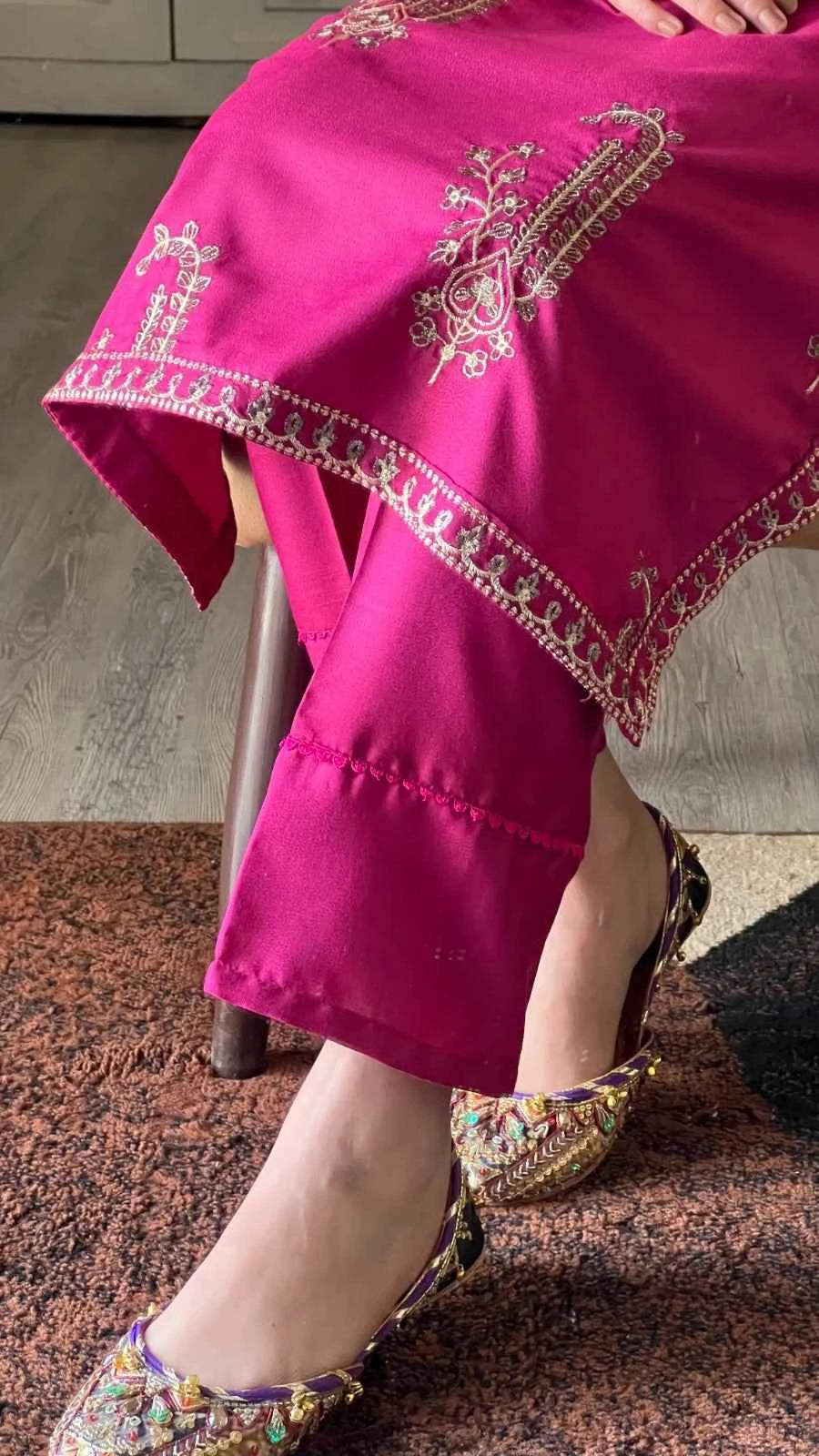 Amber Embroidery - Stitched 2 pc
