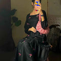 Rose Embroidery - Stitched frock
