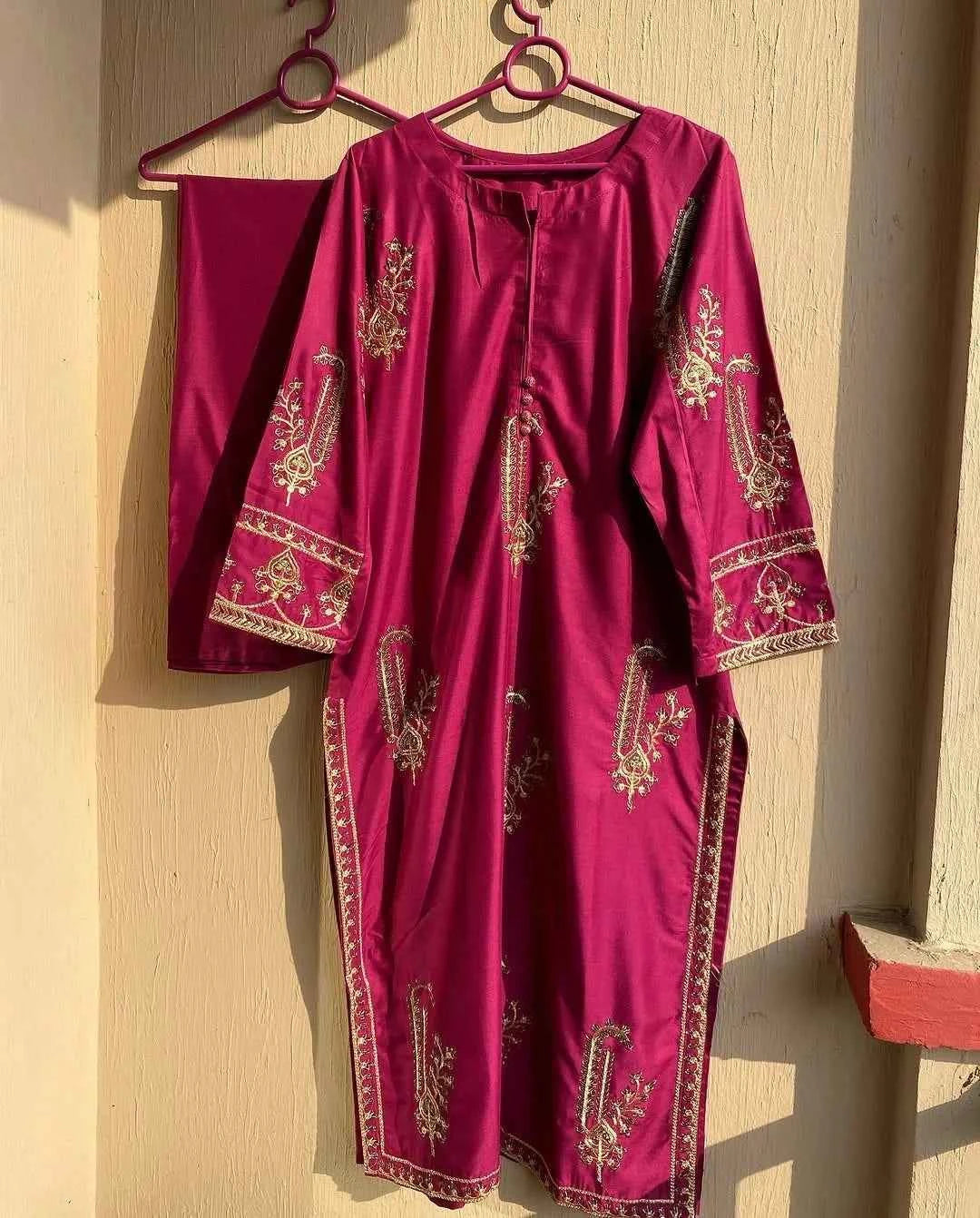 Amber Embroidery - Stitched 2 pc