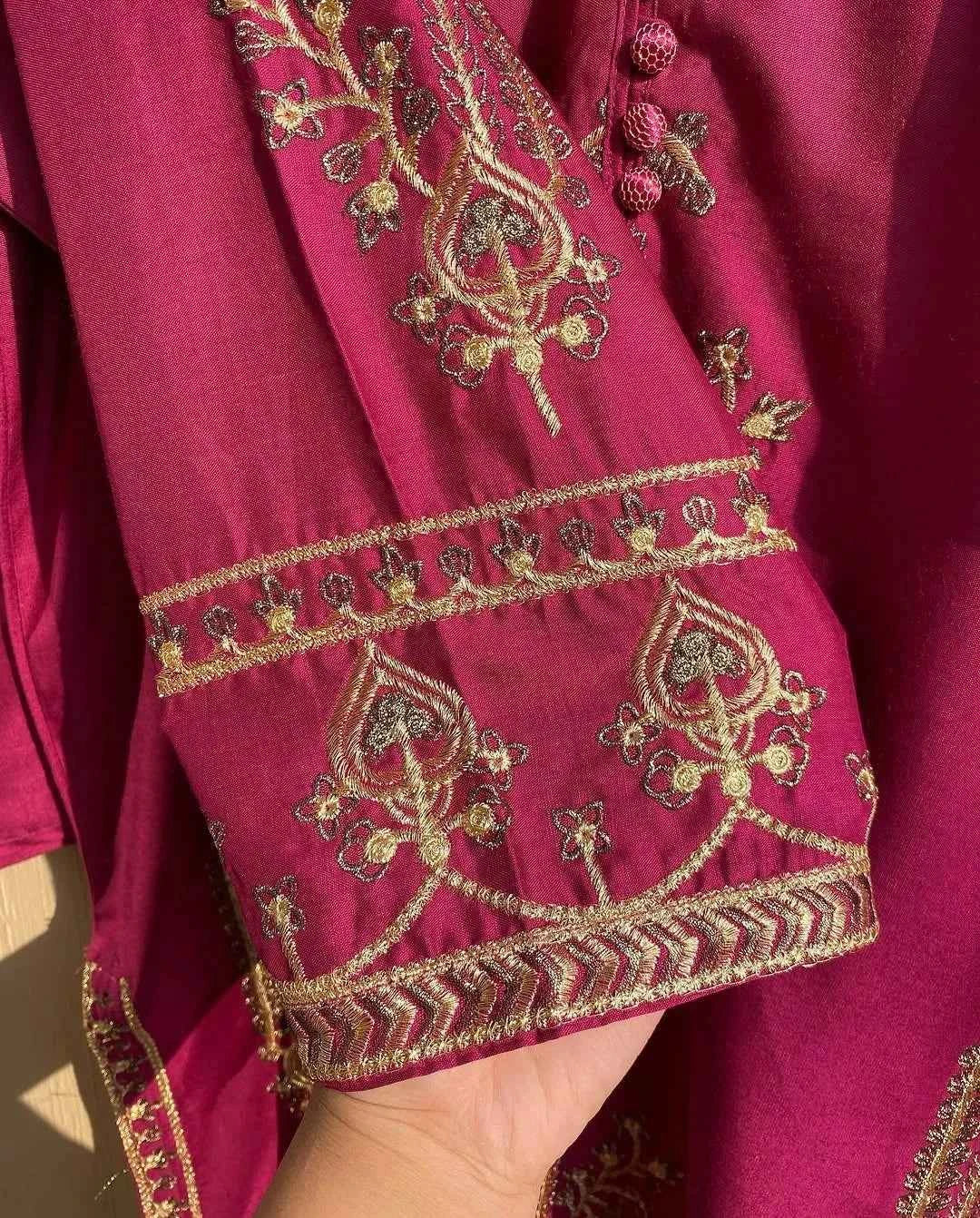 Amber Embroidery - Stitched 2 pc