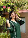 Agha Noor Mirror Wok Embroidery - Stitched 2 pc