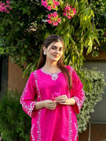 Agha Noor Mirror Wok Embroidery - Stitched 2 pc