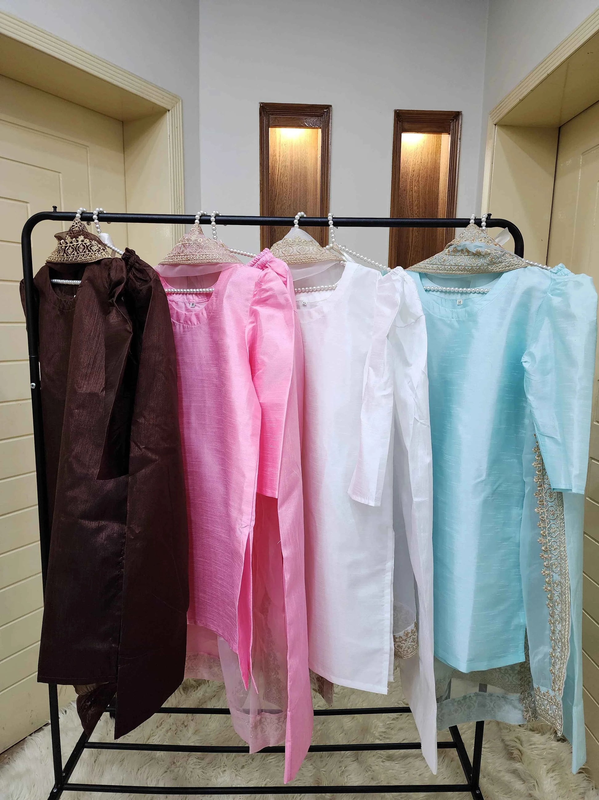 Farshi Shalwar Set - 3 pc Stitched